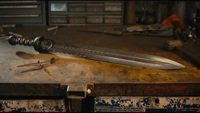 Beautiful 8K Video Of Master Blacksmith Forging a Damascus Steel Roman Sword (Video)