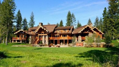 Dream House: Massive Montana Log Cabin (1)