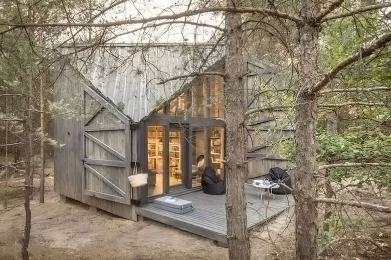 Dream House: Bookwork Cabin