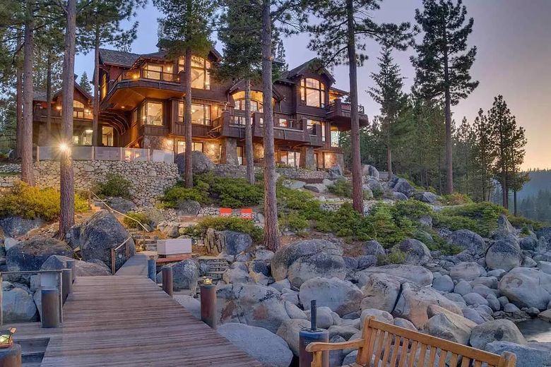 Dream House: Lake Tahoe Waterfront Mansion