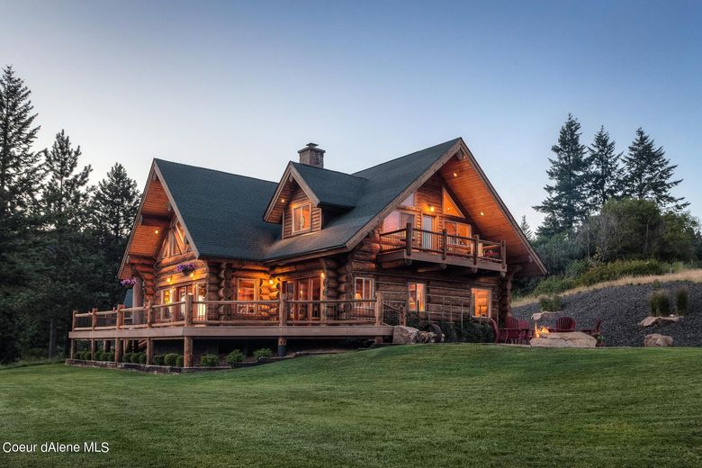 Dream House: Northern Idaho Log Mansion