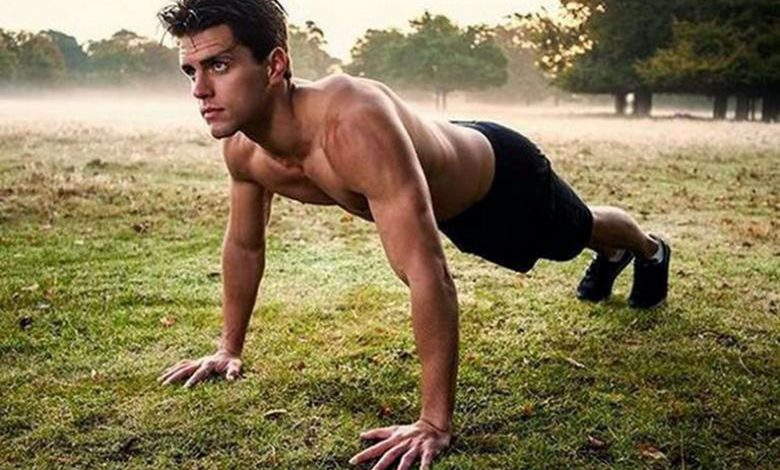 Suburban Men Morning Fitness Workout Motivation Inspiration